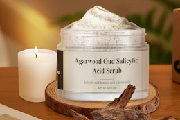 Microdermabrasion Facial Scrub, as Low as $4.49 on Amazon card image