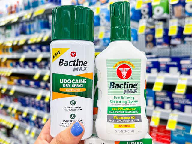 Bactine Max Dry Spray, Only $0.05 at CVS With Free Pickup card image