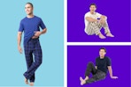 walmart fruit of the loom mens pajama set