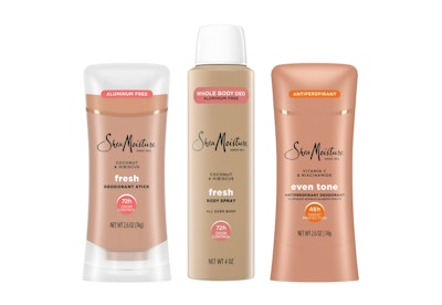 3 SheaMoisture Deodorants