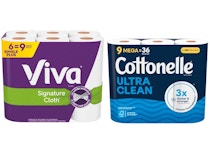 1 Cottonelle + 1 Viva
