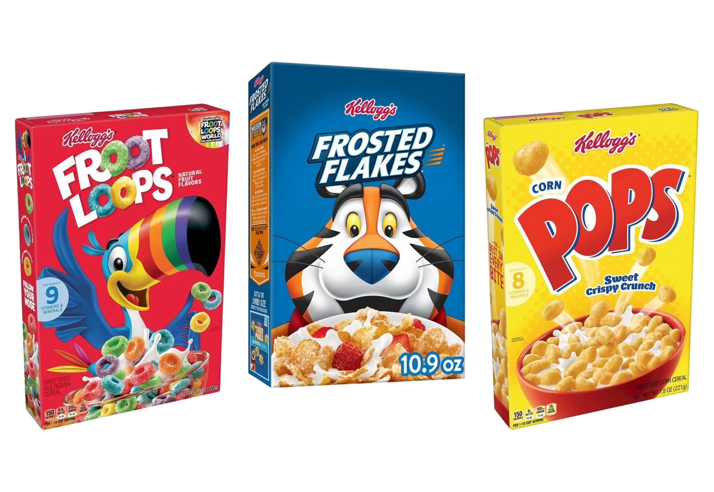 3 Kellogg's Cereal