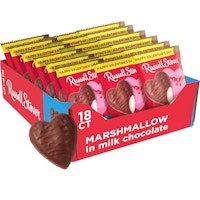 Russell Stover Marshmallow Hearts 18-Pack