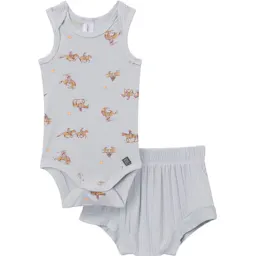 Baby Neutral Sleeveless Outfit Set