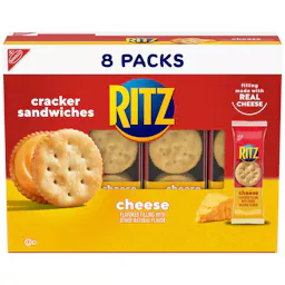 4 Ritz Sandwich Crackers 8-Packs