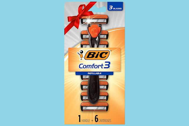 Bic 7-Piece Razor Set, as Low as $1.55 on Amazon card image