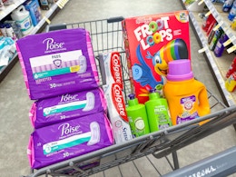 poise garnier colgate arm & hammer froot loops items in walgreens cart