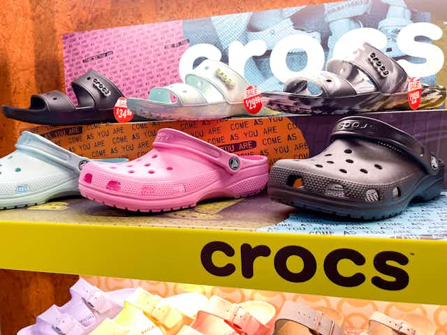 Crocs Adult Shoes Start at Just $15.74 for a Limited Time card image