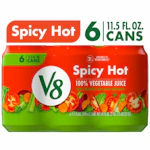 V8 Spicy Hot Vegetable Juice 6-Pack