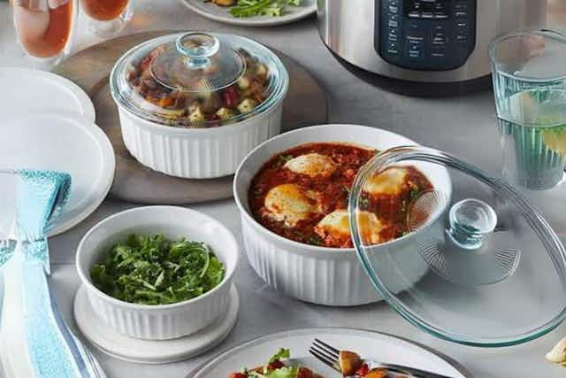 This Corningware Bakeware Set Is Under $29 on Amazon (Reg. $65) card image