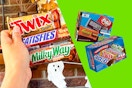candy boxes collage