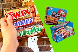 candy boxes collage