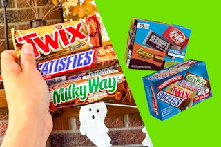candy boxes collage