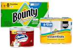 2 Bounty + 1 Charmin