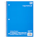2 Wexford 3 Subject Notebooks