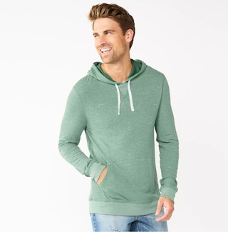 kohls sonoma goods for life mens knit hoodie