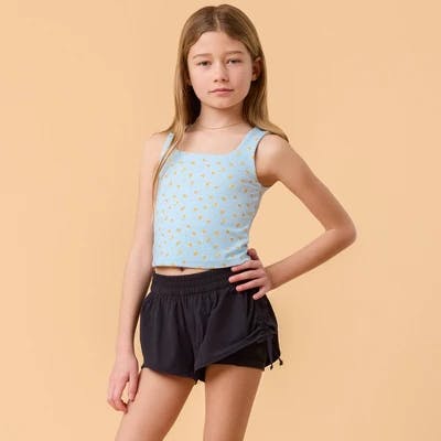 Kids' Ruffle Back Tank Top