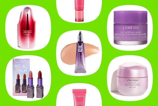 Beauty Deals on Urban Decay, Laneige, Shiseido, and More With Amazon Prime card image