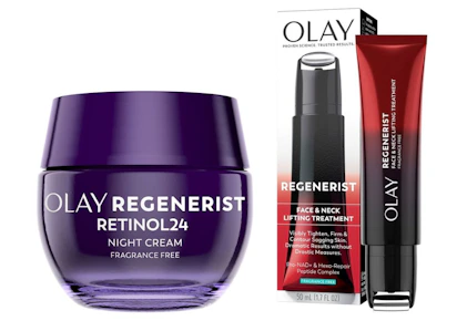 2 Olay Skincare Products