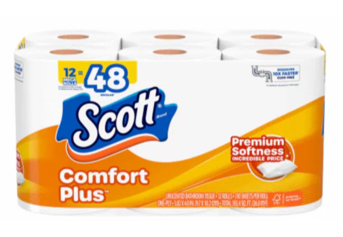 Scott Comfort Plus Toilet Paper