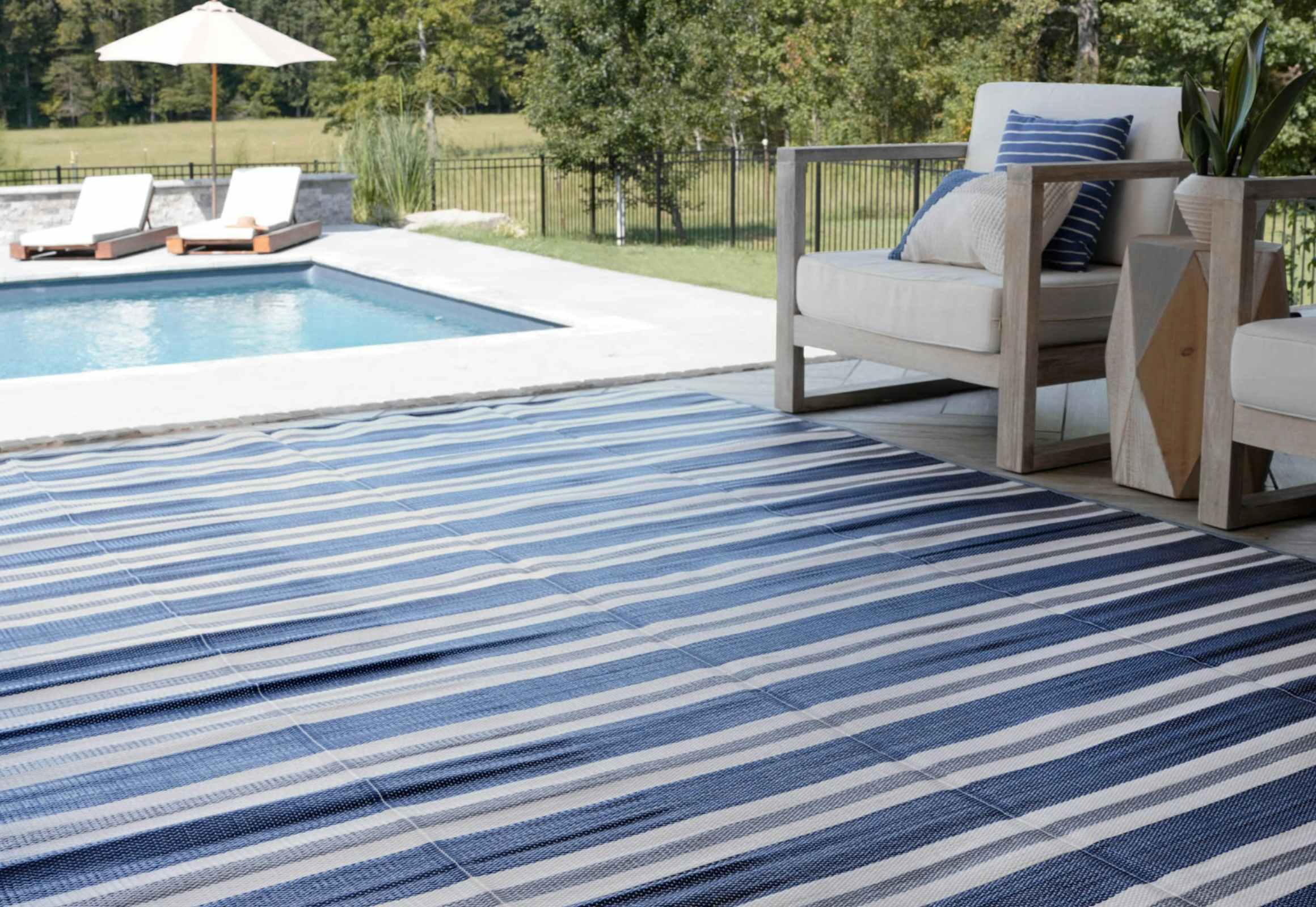 Contemporary Outdoor Area Rugs, Only $18.90 at Lowe's