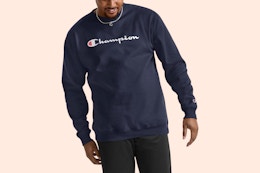 Champion Men's Sweatshirt, Just $8.04 on Amazon card image