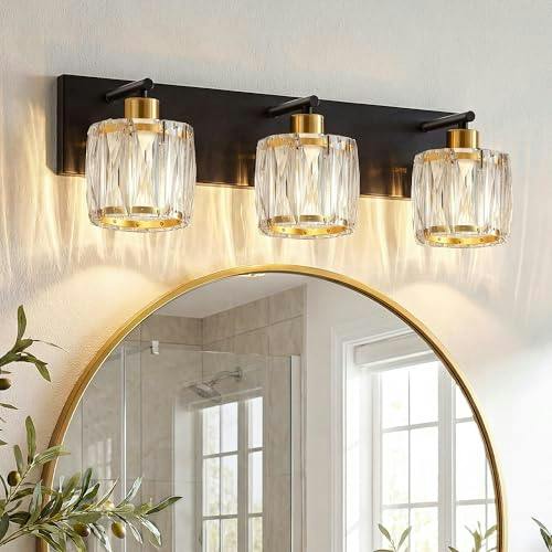 3-Light Crystal Vanity Light