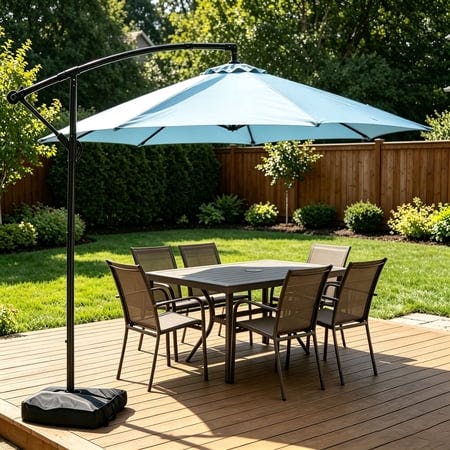 Cantilever Offset Patio Umbrella