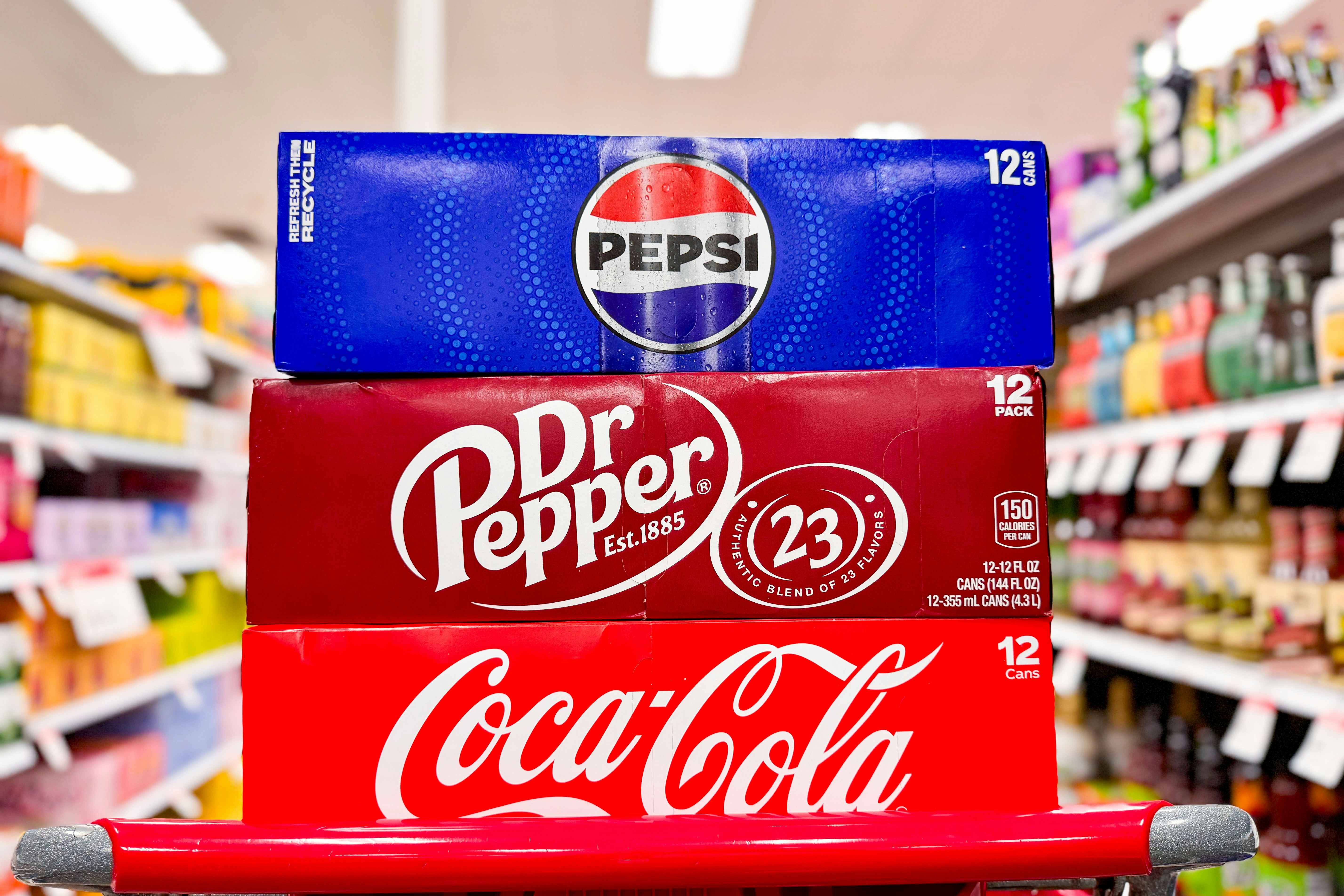 Soda 12-Packs, as Low as $3.08 at Target