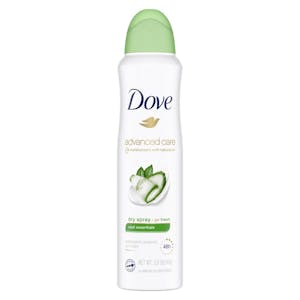 2 Dove Dry Sprays