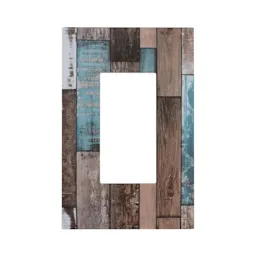 Wooden Plank Wall Plate Cover