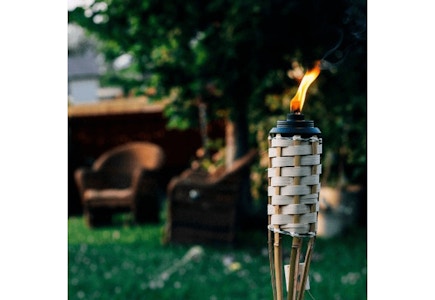 Tiki Bamboo Torch