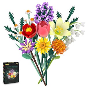 Flowers Bouquet Building Blocks