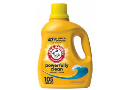 2 Arm & Hammer Detergent Bottles