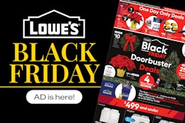 Black Friday AD Drop 2025 Lowes