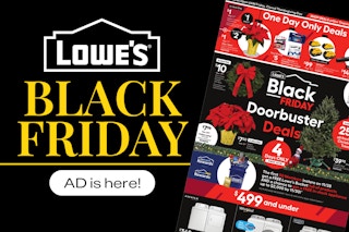 Black Friday AD Drop 2025 Lowes