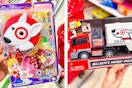 target bullseye polly pocket hot wheels toy collage