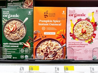 pumpkin spice Good & Gather oatmeal at Target