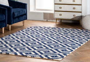 NuLoom Hand Tufted Navy Rug