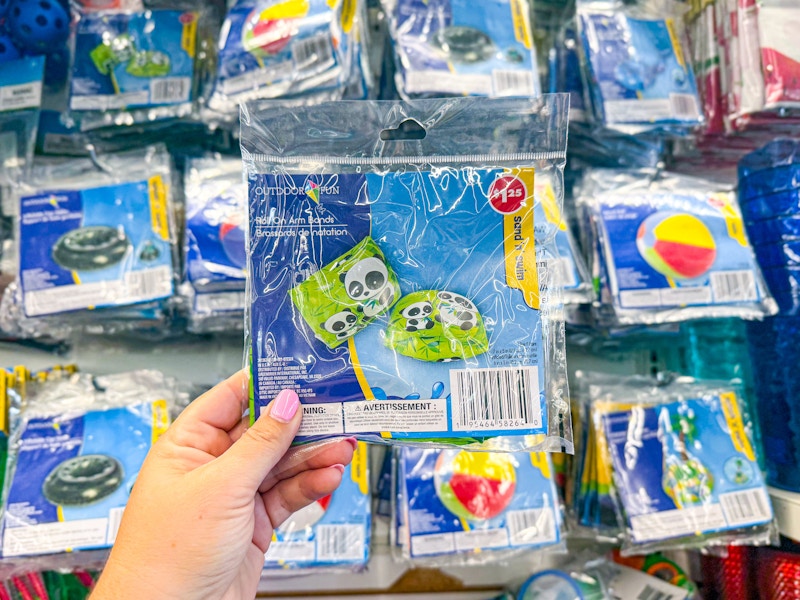 dollar tree swim arm bands 2