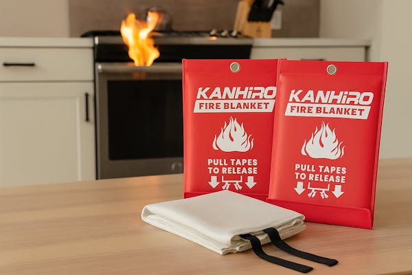 Emergency Fire Blanket 2-Pack, Only $9.99 on Amazon (Over 1K Orders in June)