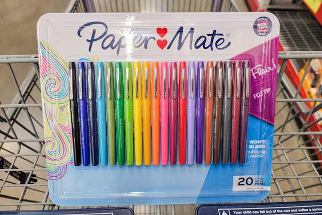 Best Price on Paper Mate Flair Pens 20-Pack — Just $11.28 at Sam's Club card image