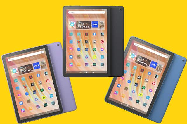 Find the Amazon Fire HD Tablet for Just $70 Shipped at QVC ($140 on Amazon) card image