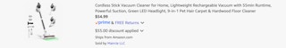 Amazon Cordless Stick Vacuum Cleaner 2025 2