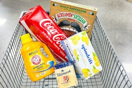 kroger bogo groceries in shopping cart