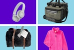 Beats headphones, Titan cooler, Cozy Haven blanket, Ozark Trail kids' jacket