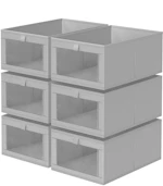 Linen Closet Organizers 6-Pack
