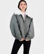 Bar III Women's Bomber Jacket