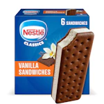Nestle Frozen Vanilla Sandwiches