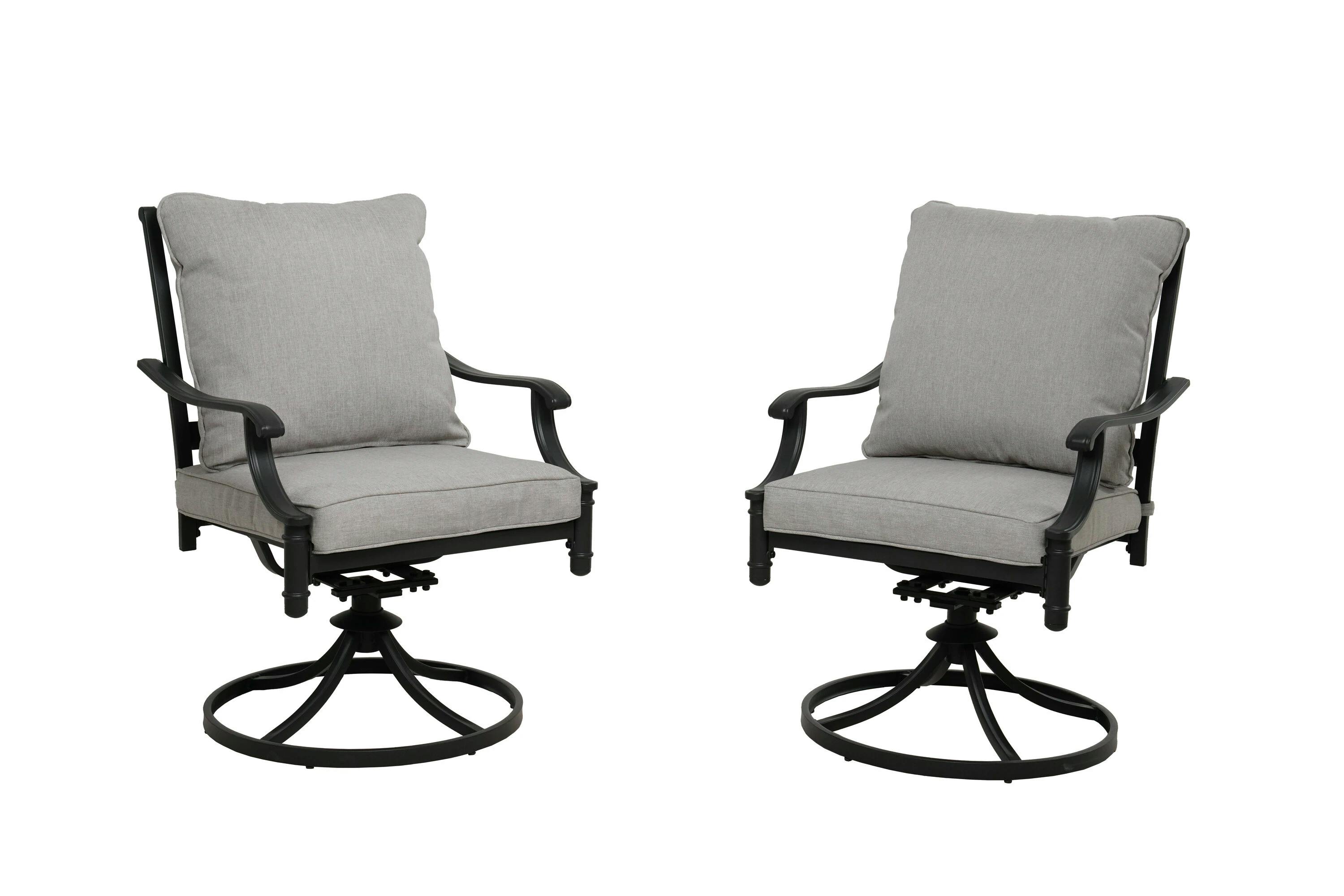 Allen + Roth Swivel Rocker Chairs